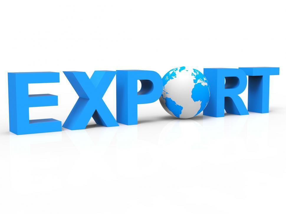 Free Image of Globe Export Represents Sell Overseas And Exported 