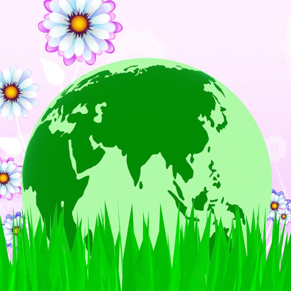 Free Image of Word Nature Means Trees Planet And Scenic 