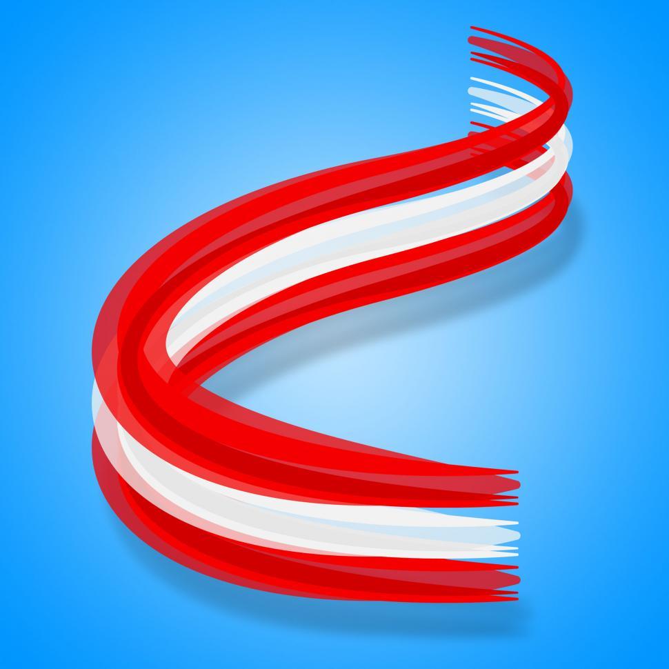 Free Image of Flag Austria Represents Patriotism European And Europe 