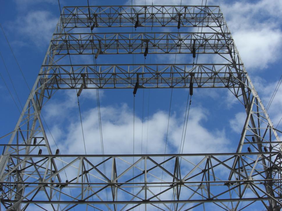 Free Image of Power Lines/Transformers 