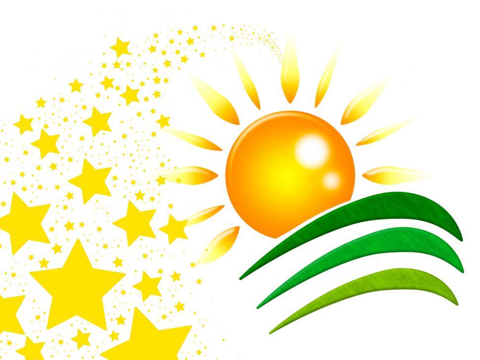 Free Image of Sun Rays Shows Sunray Radiance And Twist 