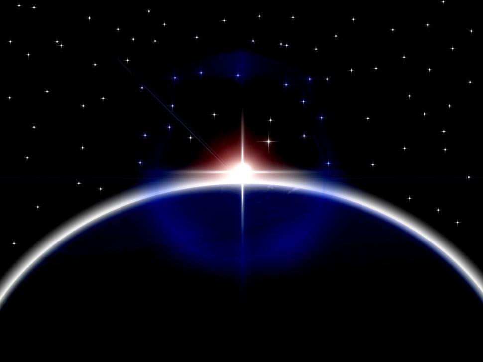 Free Image of Planets Earth Indicates Solar System And Cosmos 