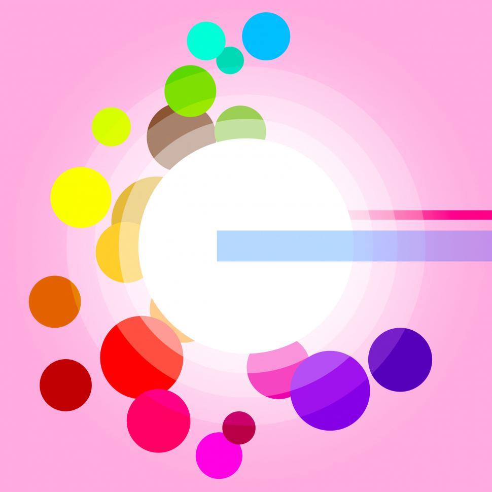 Free Image of Glow Background Represents Light Burst And Circles 