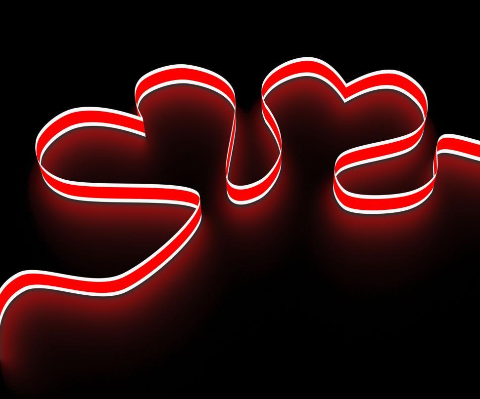 Free Image of Background Hearts Means Valentine s Day And Backgrounds 