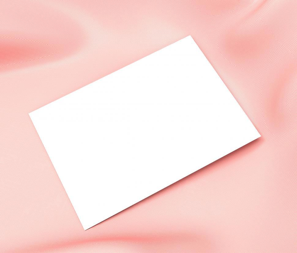 Free Image of Gift Card Shows Empty Space And Celebration 