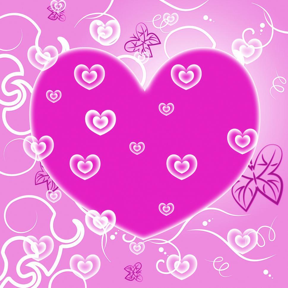 Free Image of Background Hearts Represents Valentines Day And Backdrop 