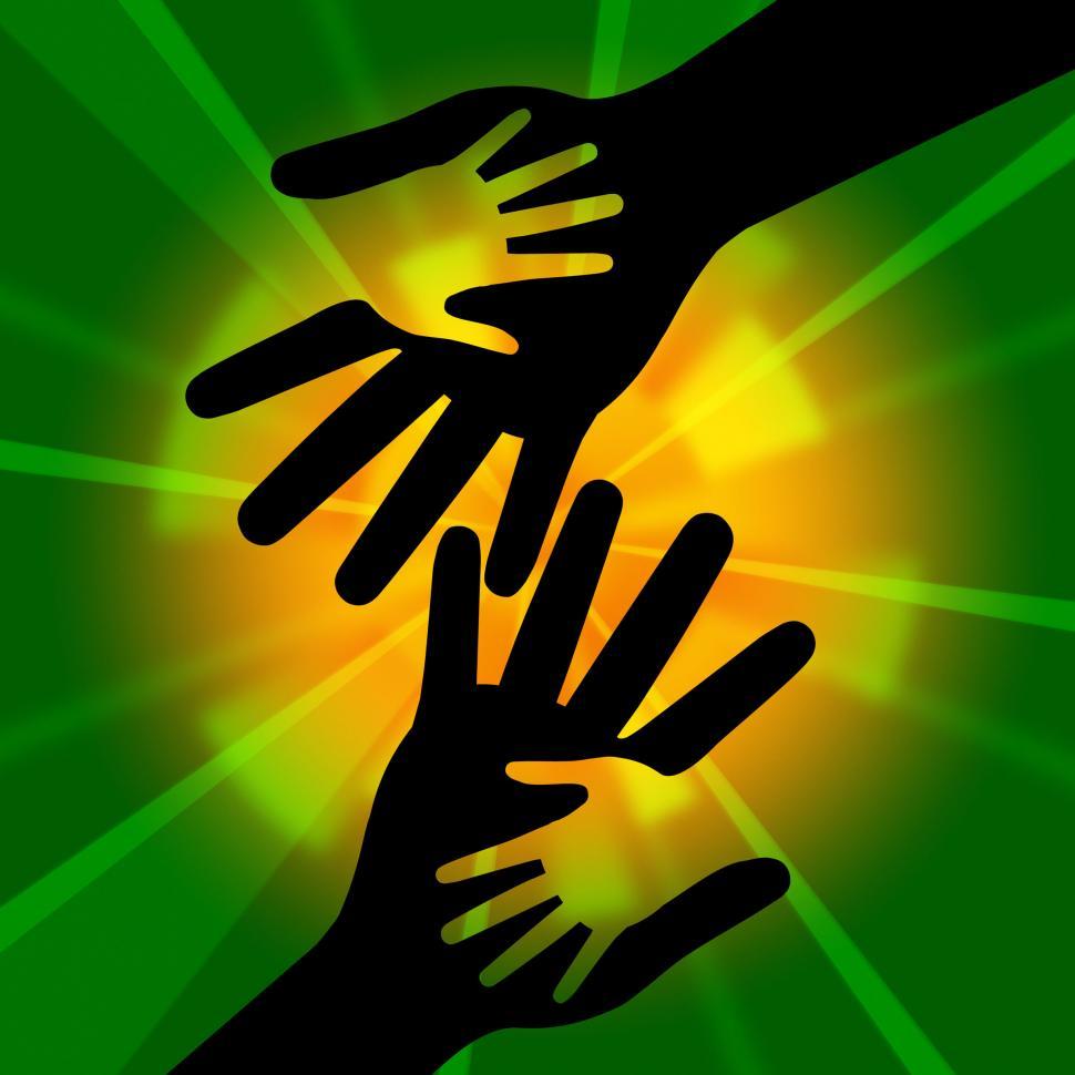Free Image of Holding Hands Indicates Bonding Together And Mom 