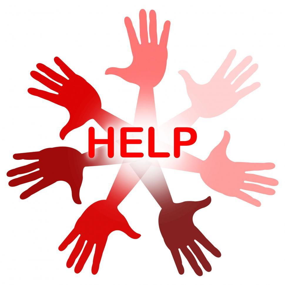 Free Image of Hands Help Represents Question Human And Solution 