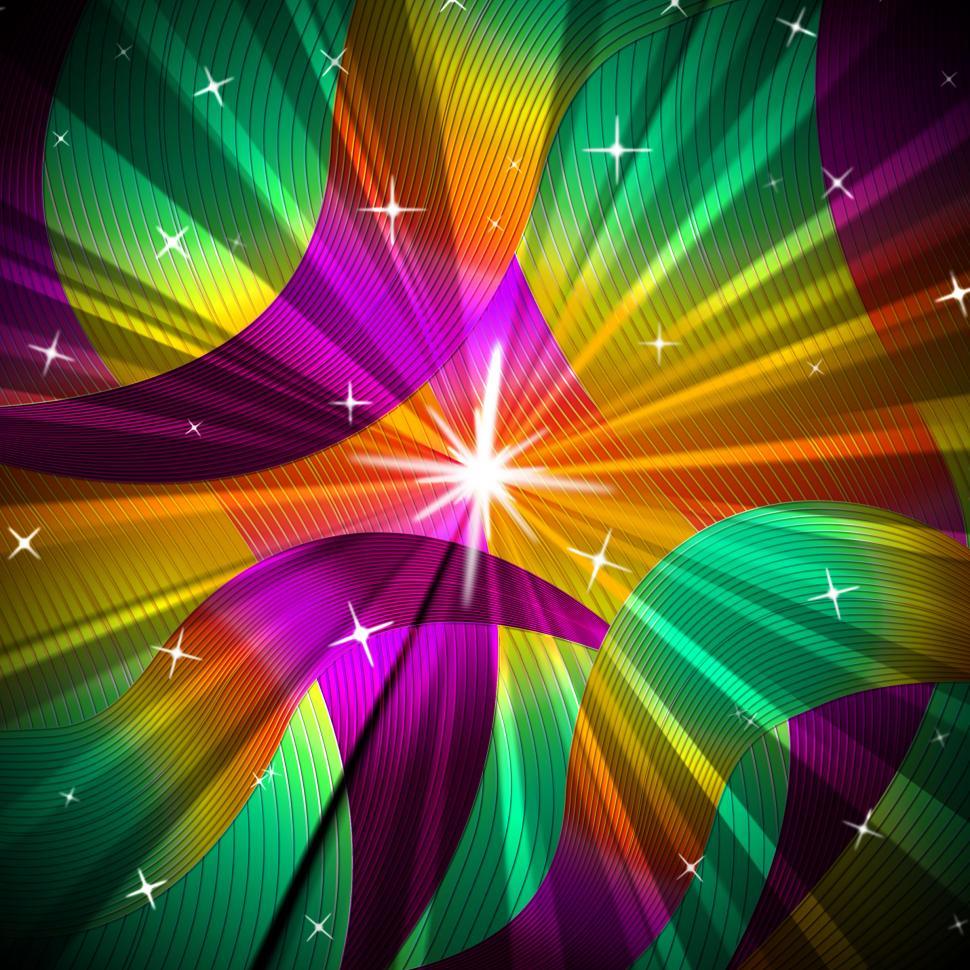 Free Image of Background Color Represents Sun Rays And Glowing 