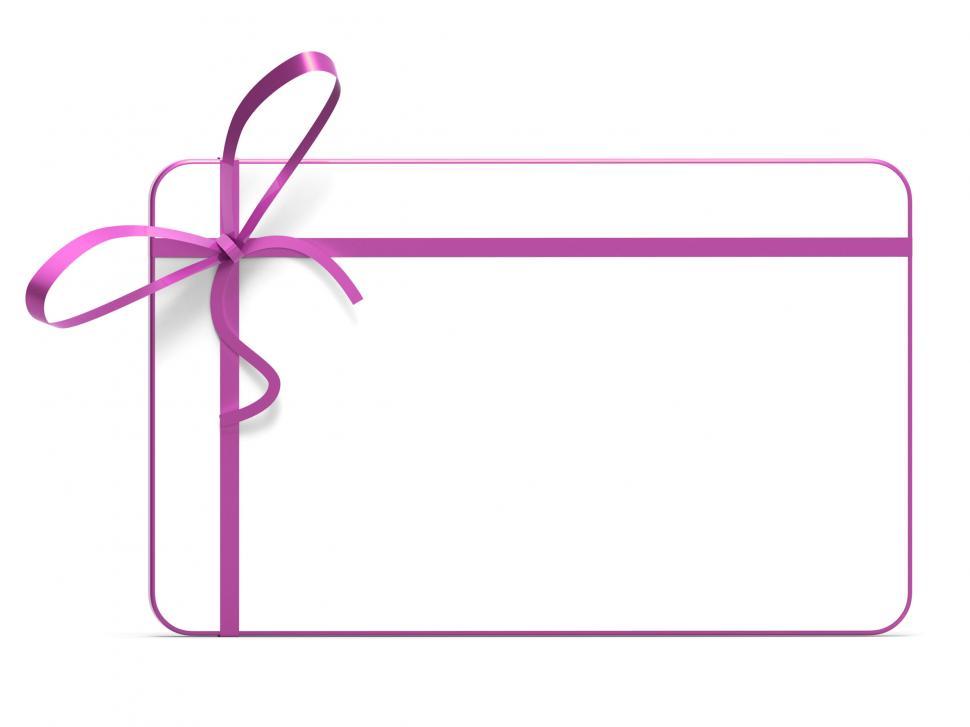 Free Image of Gift Tag Represents Blank Space And Copy-Space 