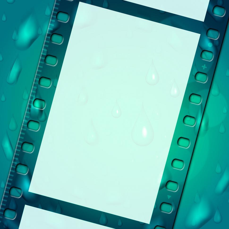 Free Image of Filmstrip Background Represents Empty Space And Abstract 