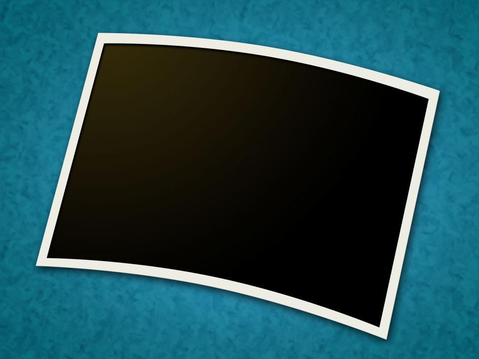 Free Image of Photo Frames Represents Text Space And Blank 