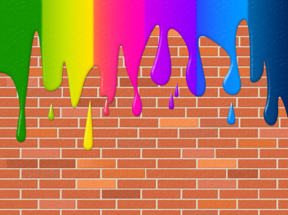 Free Image of Color Copyspace Indicates Paint Colors And Cement 