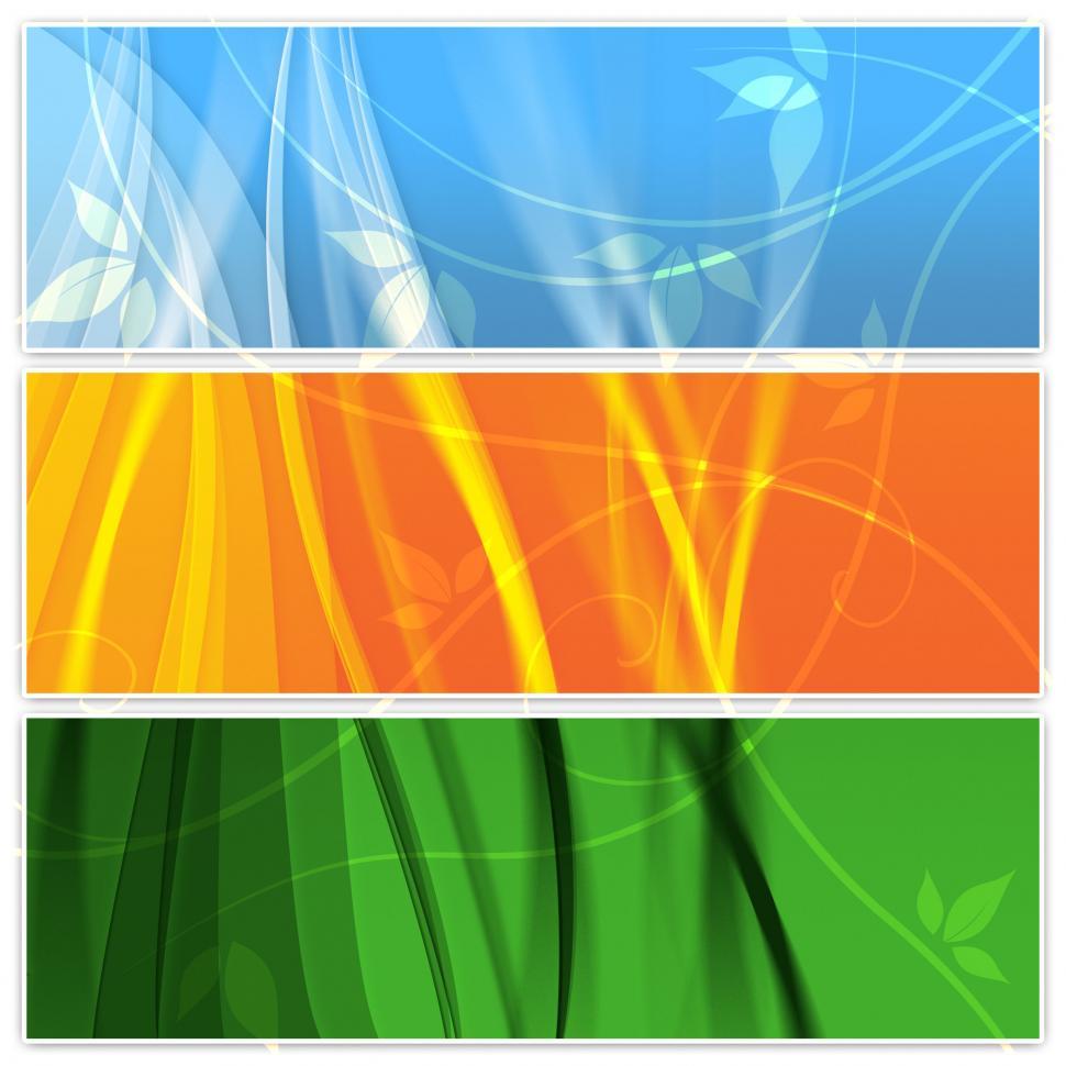 Free Image of Floral Background Means Empty Space And Abstract 