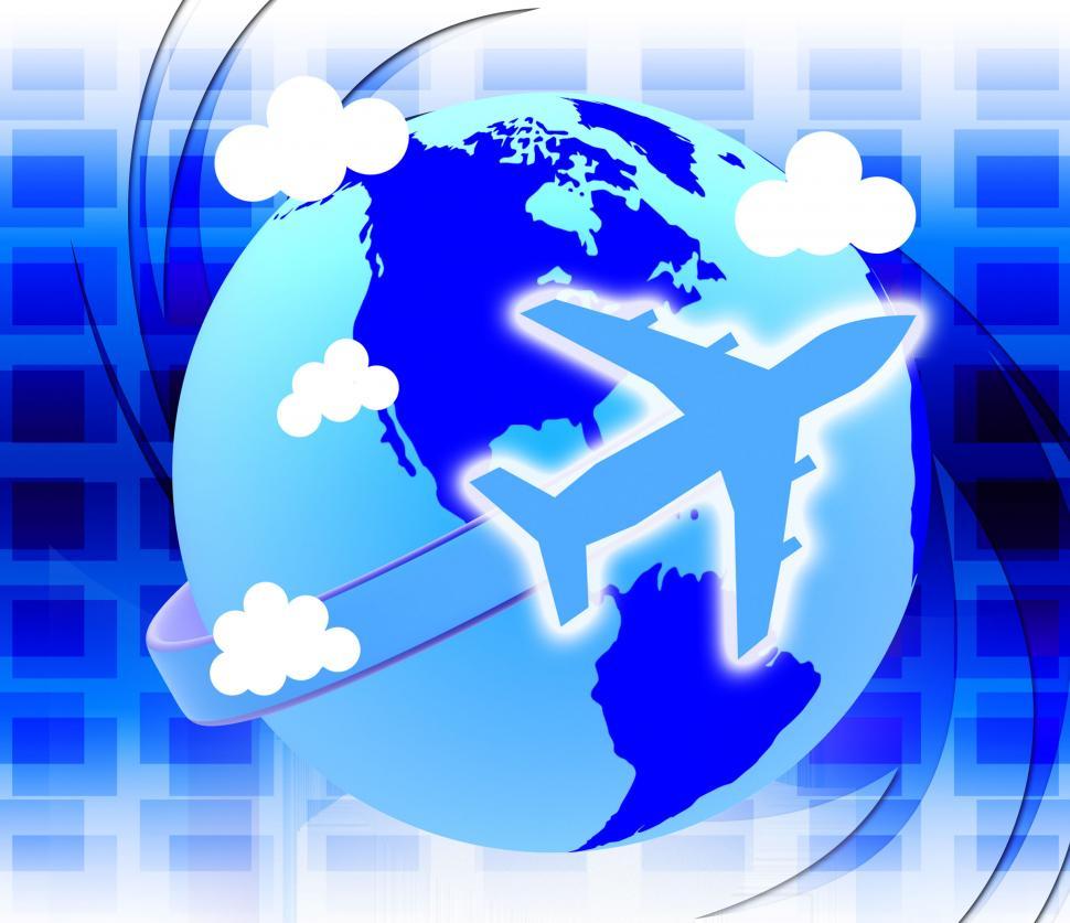 Free Image of Flights Global Means Travel Guide And Tours 