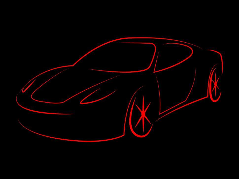 Free Image of Modern Sportscar Represents Performance Driving And Technology 
