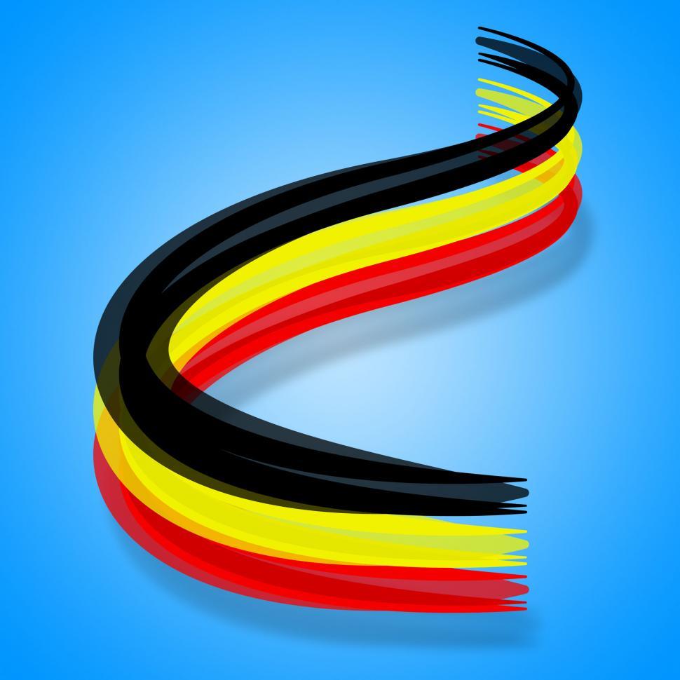 Free Image of Flag Belgium Indicates Nationality Patriotism And Belgian 