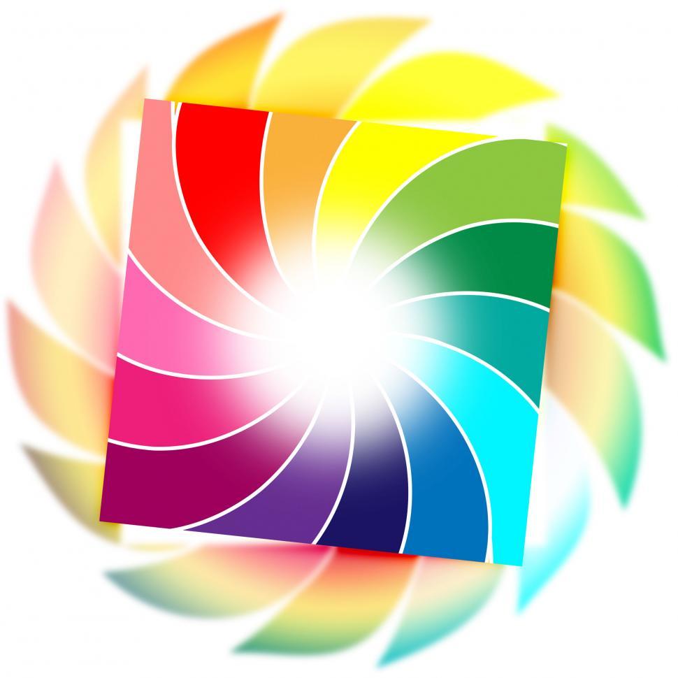 Free Image of Background Color Shows Spiral Spiralling And Whirling 