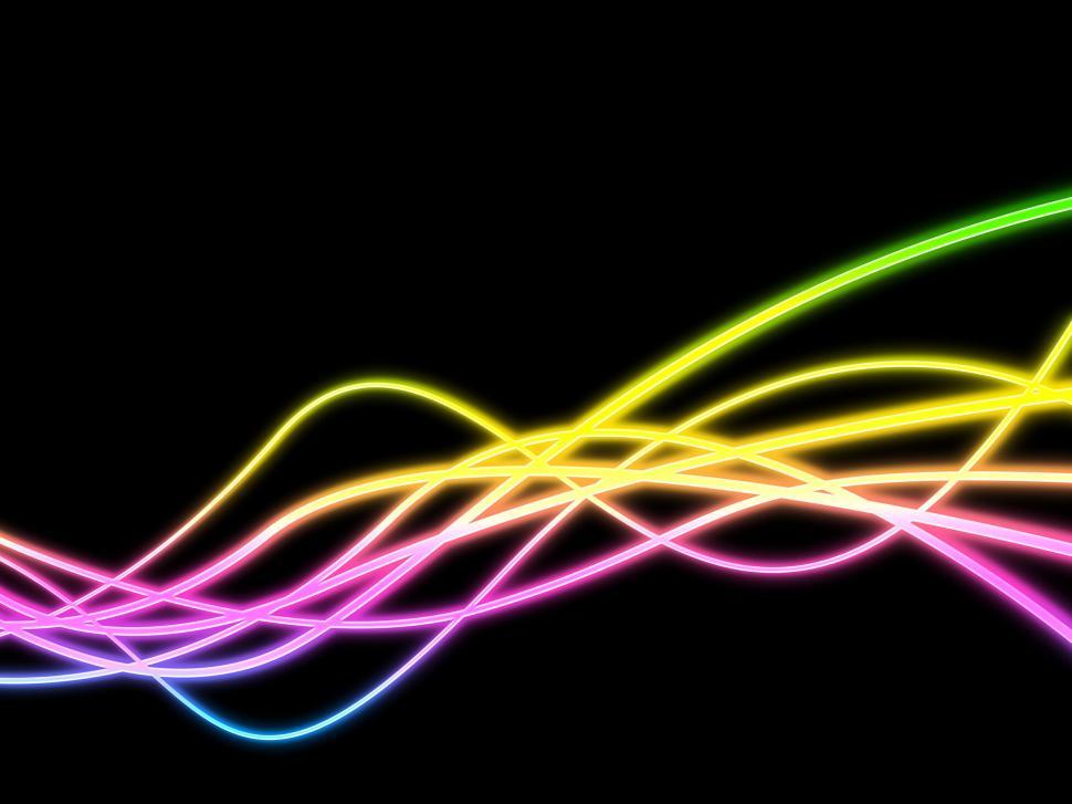 Free Image of Twirl Background Represents Neon Sign And Artistic 