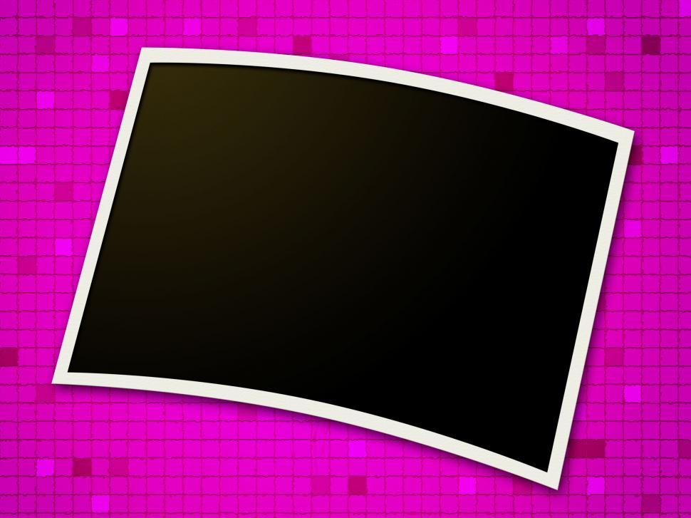 Free Image of Photo Frames Means Text Space And Copy 
