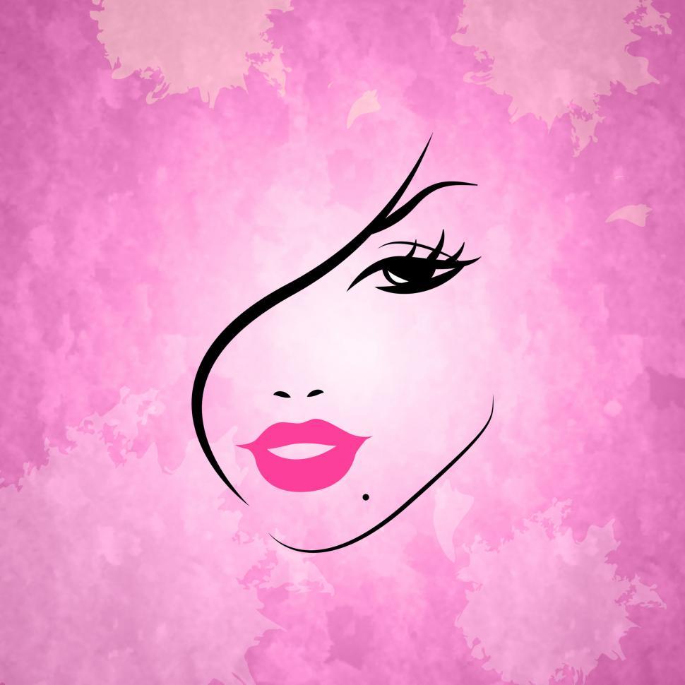 Free Image of Make Up Means Good Looking And Attractive 