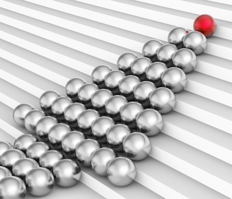 Free Image of Spheres Teamwork Indicates Leader Ball And Spherical 