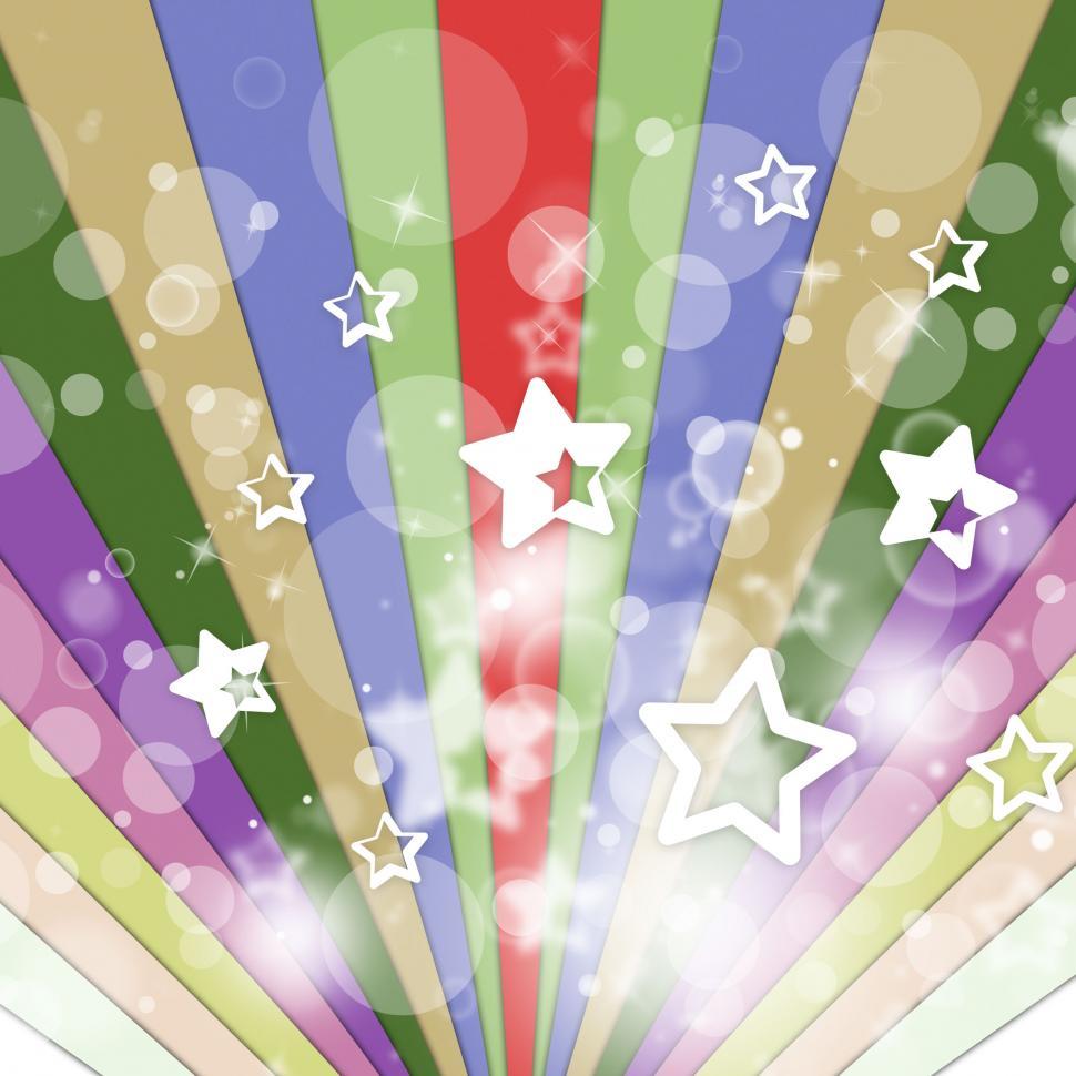 Free Image of Color Rays Means Background Stars And Starry 