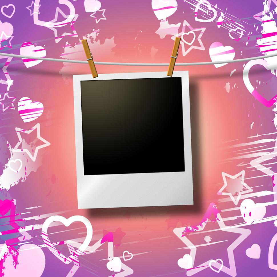 Free Image of Photo Frames Means Blank Space And Background 