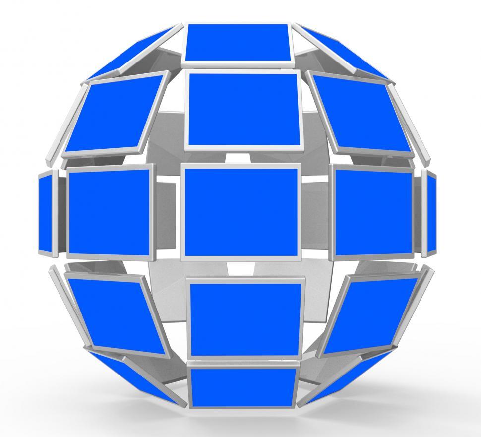 Free Image of Copyspace Monitors Means Flat Screen And Computer 