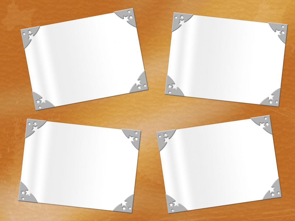 Free Image of Frame Copyspace Shows Bordering Page And Blank 