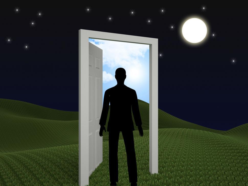Free Image of Mystery Doorway Indicates Doors Doubt And Unknown 