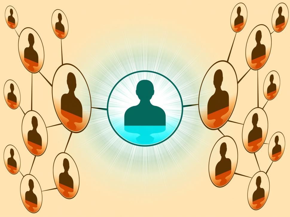 Free Image of Social Media Indicates Connecting People And Facebook 