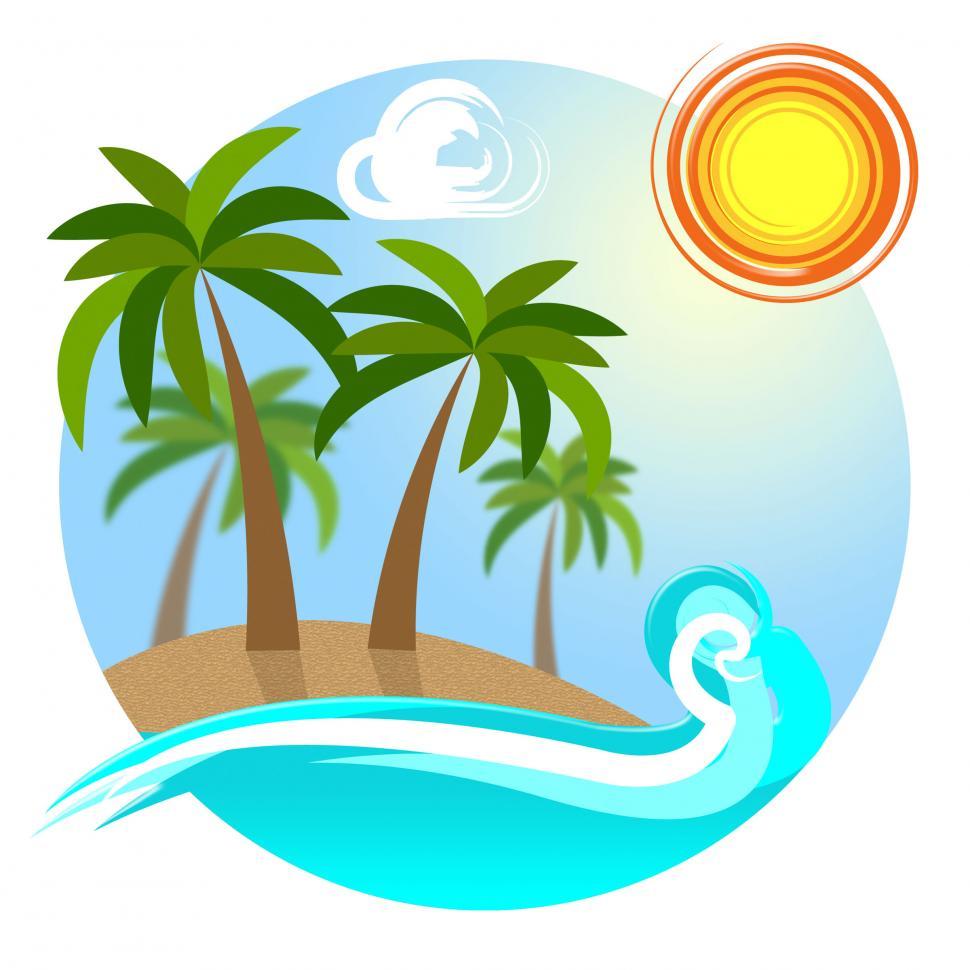 Free Image of Tropical Island Shows Go On Leave And Destinations 