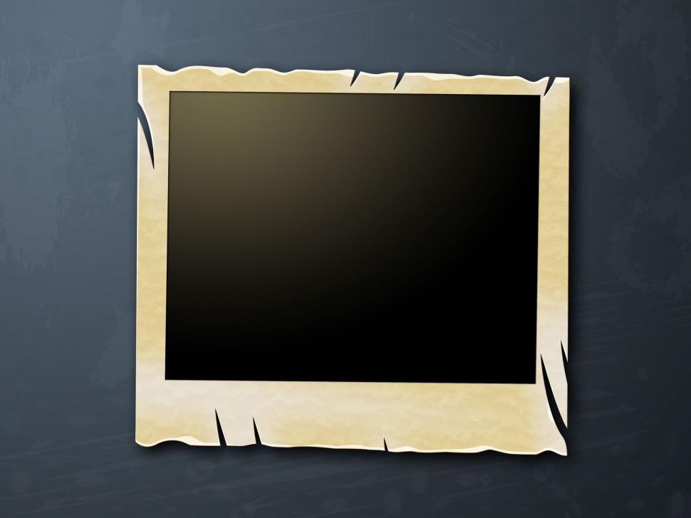 Free Image of Photo Frames Shows Text Space And Border 