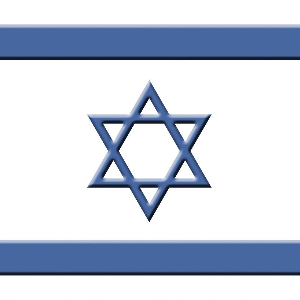 Free Image of Israel Flag Indicates Middle East And Destination 