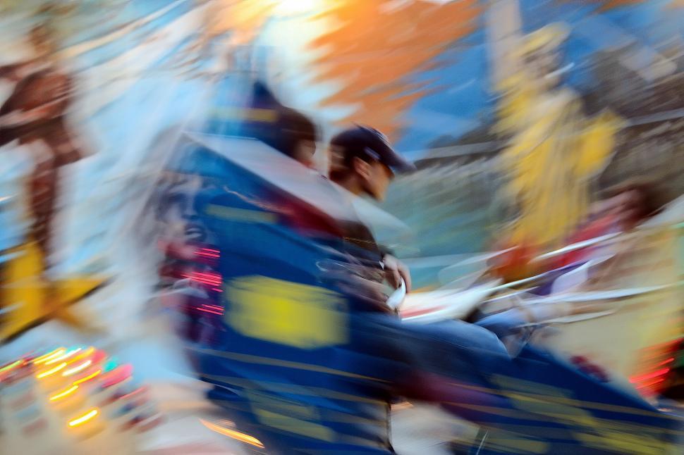 Free Image of Kids on a twister 