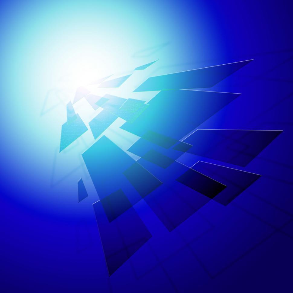 Free Image of Geometric Style Background Shows Modern Digital Art Or Design  