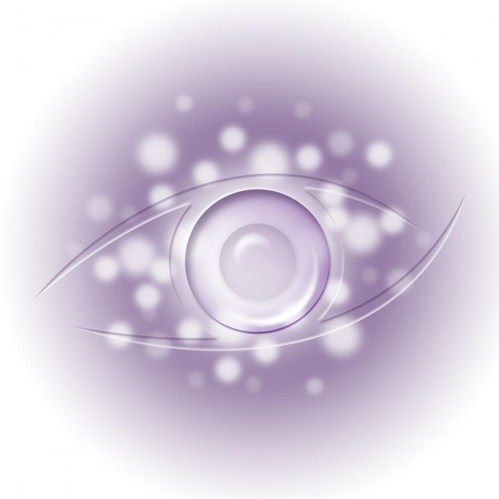 Free Image of Eye Background Means Sight Vision And Viewing  