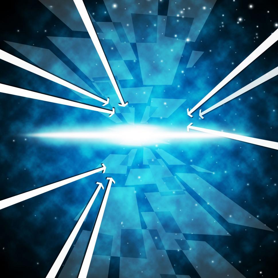 Free Image of Brightness Background Shows Ablaze Stars And Arrows  