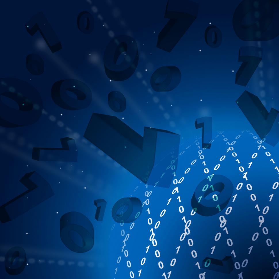 Free Image of Zero One Background Means Binary Programming And Coding   