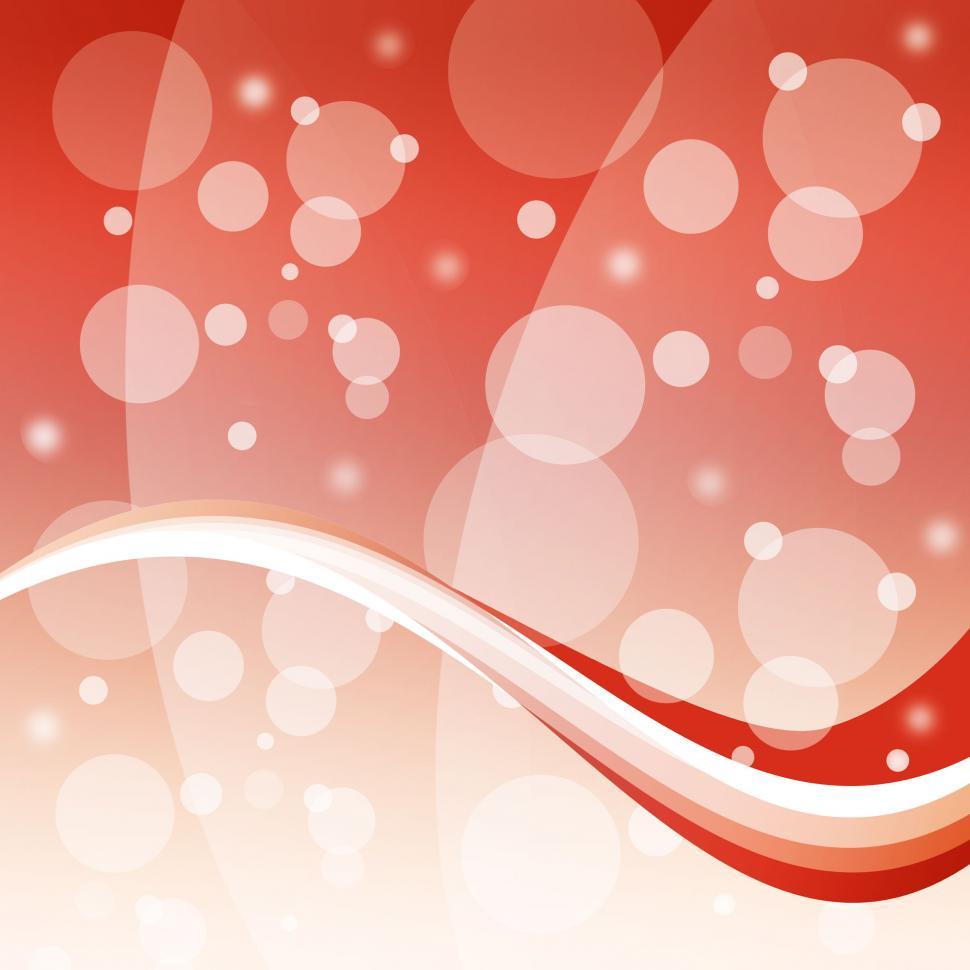 Free Image of Bubbles And Wave Background Means Bright Circles And Curve  