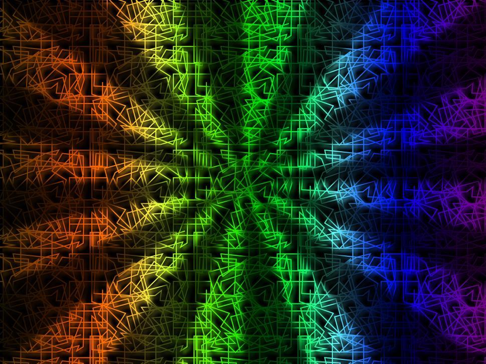 Free Image of Colorful Rays Background Shows Bright Beams And Lines  