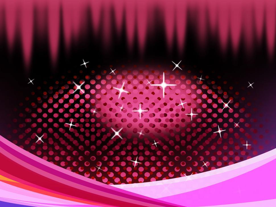 Free Image of Pink Eye Shape Background Means Pupil Eyelashes And Twinkling  
