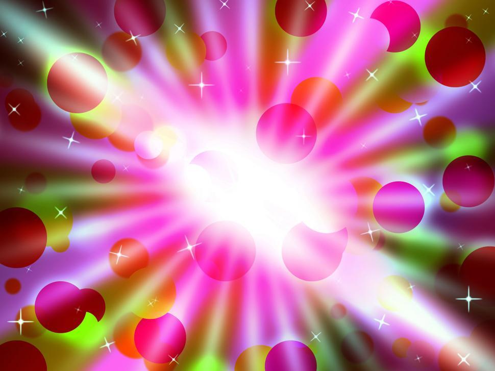 Free Image of Brilliant Dots Background Means Circular Pattern And Glowing  