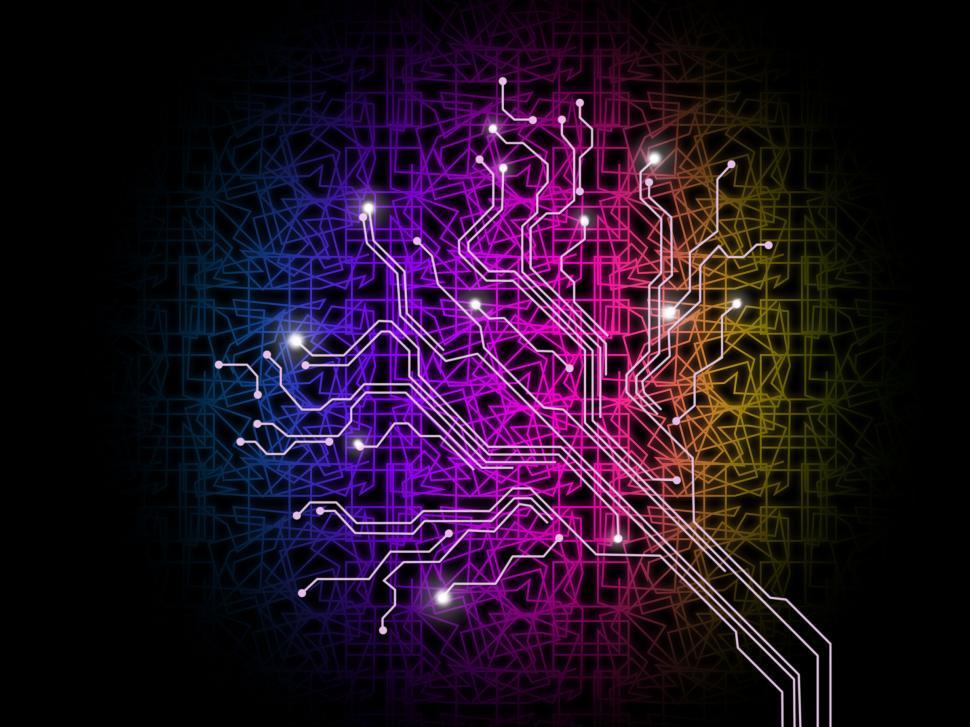 Free Image of Branching Out Background Means Data Output And Internet  