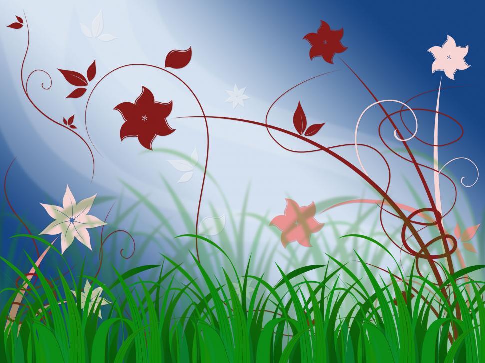 Free Image of Elegant Floral Background Shows Natural Beauty Or Blooming Seaso 