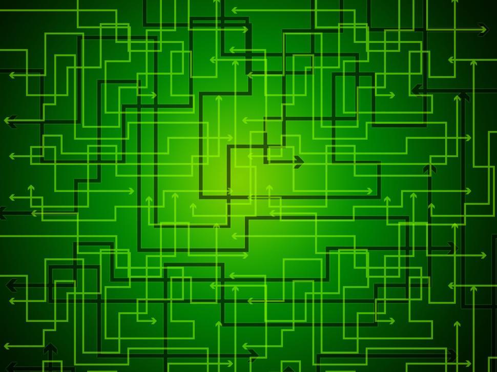 Free Image of Intertwined Arrows Background Means Digital Web Directions  