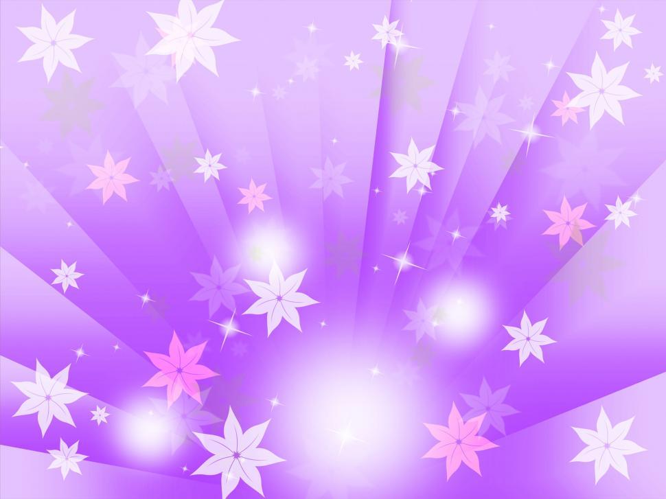Free Image of Purple Bubbles Background Means Flowers Light And Beams  