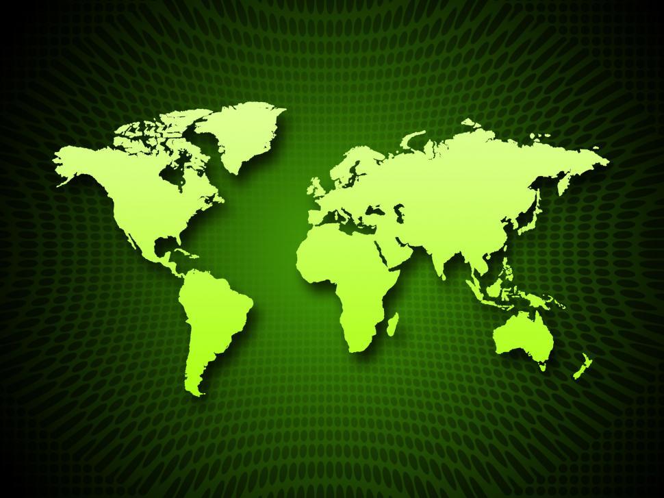 Free Image of Map Background Shows Geography Of Globe And Countries  