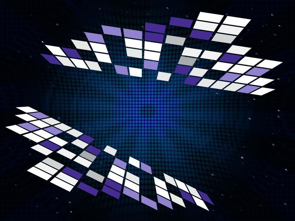 Free Image of Soundwaves Background Shows Tune Notes And Musical  